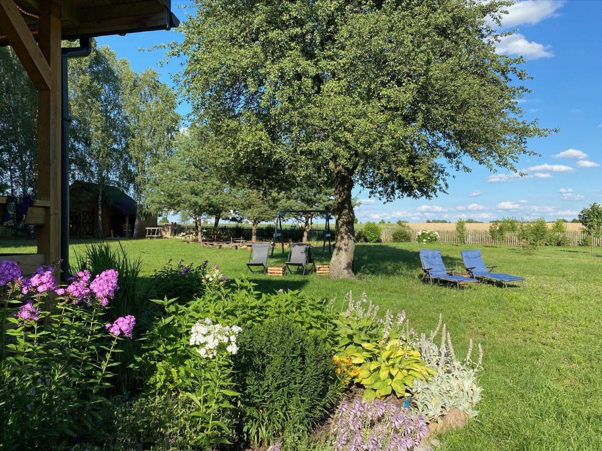 Villa Wakacyjny Dom W Sakach Kleszczele Esterno foto