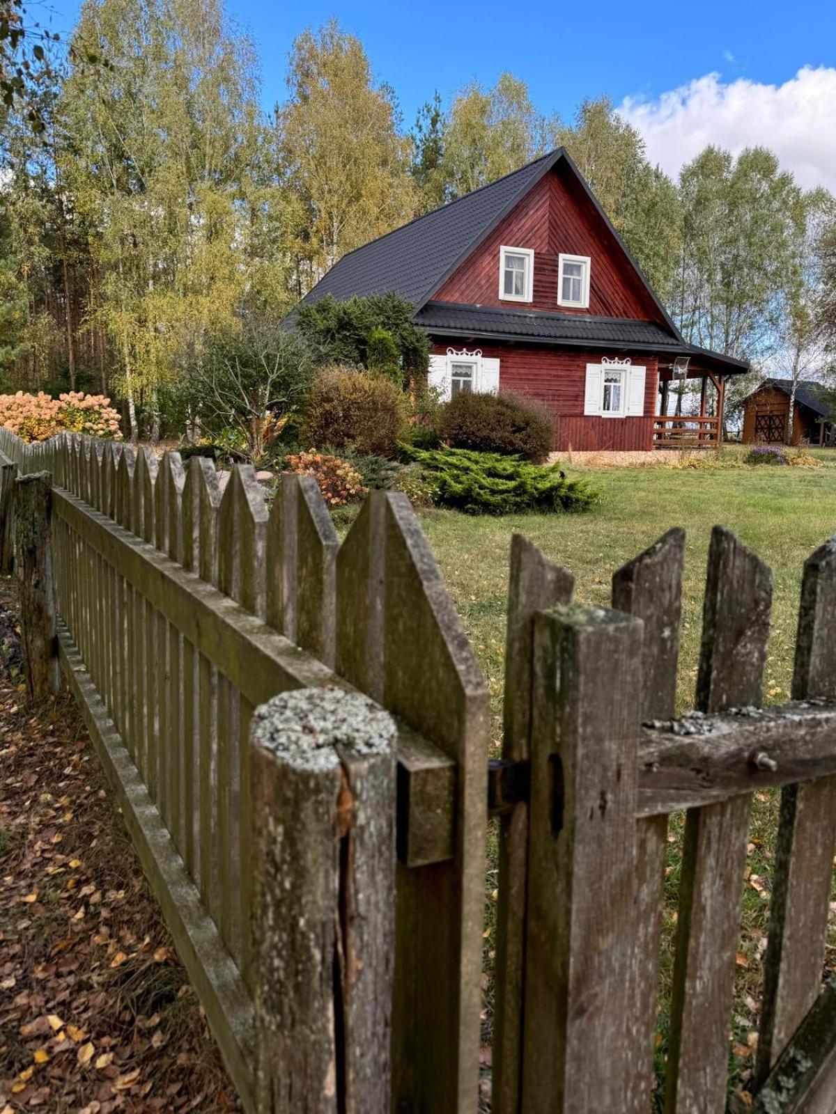 Villa Wakacyjny Dom W Sakach Kleszczele Esterno foto