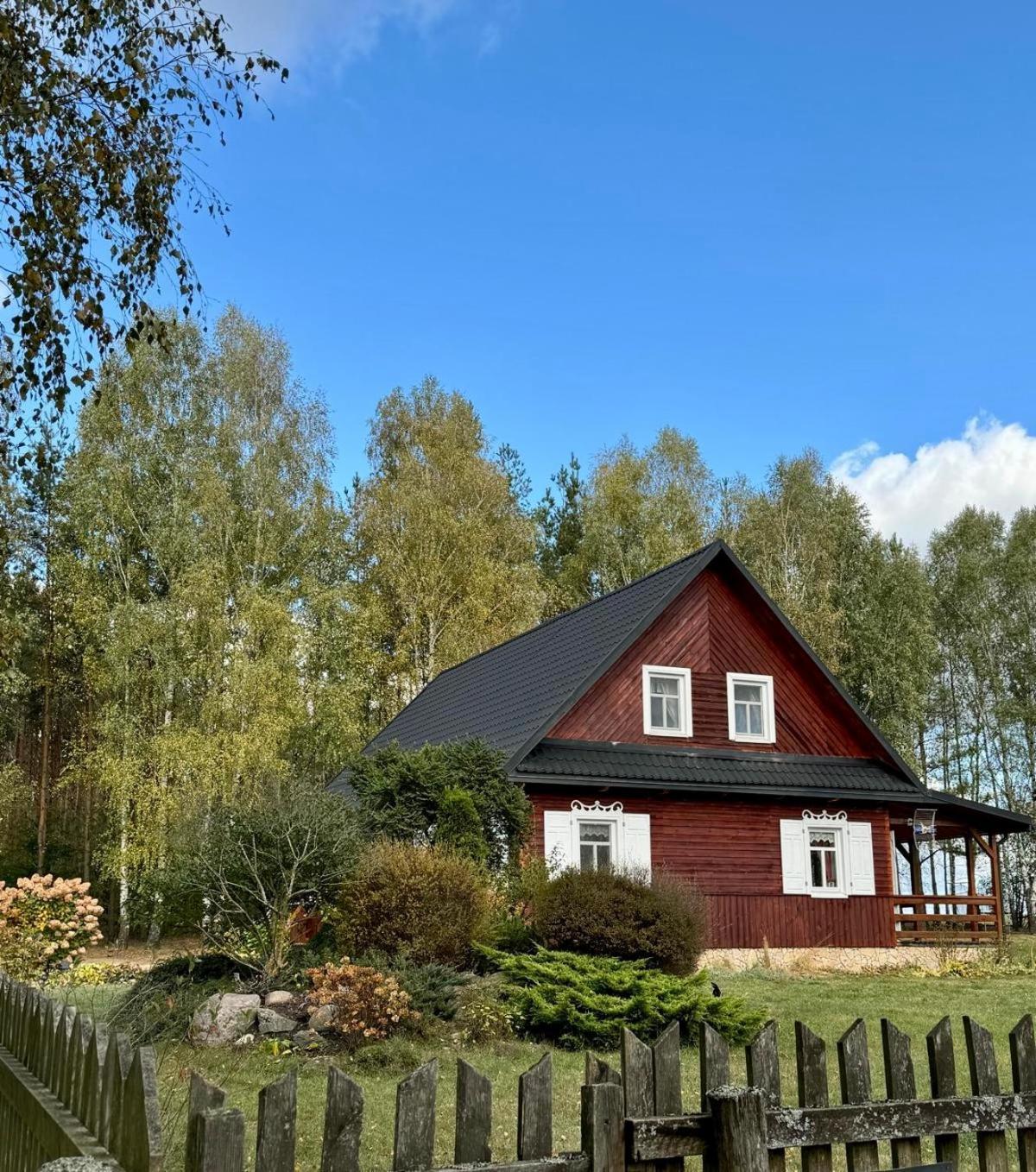 Villa Wakacyjny Dom W Sakach Kleszczele Esterno foto