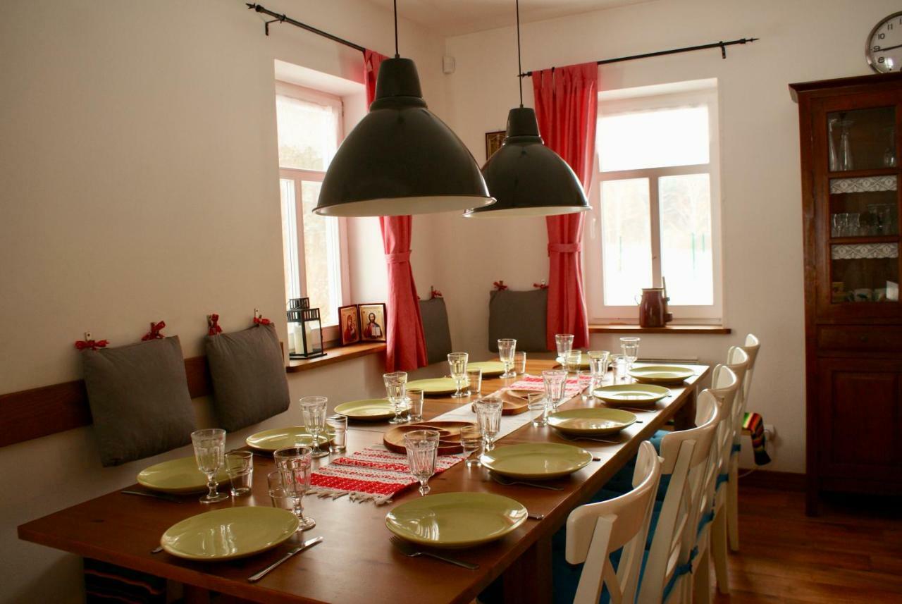 Villa Wakacyjny Dom W Sakach Kleszczele Esterno foto